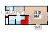 BIG　ONE 1Kの間取り