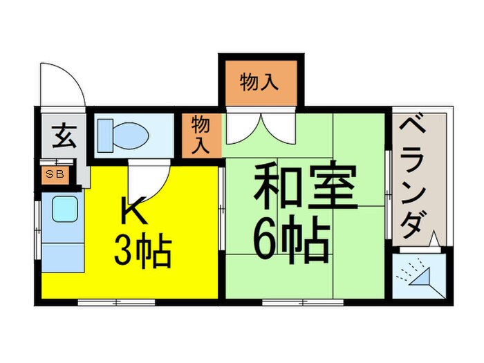 間取り図 内田荘