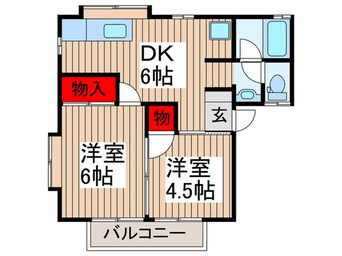 間取図 コトブキコーポ