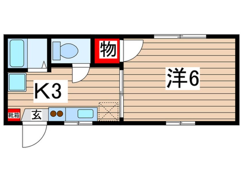 間取図 ハウゼ・Ｎ