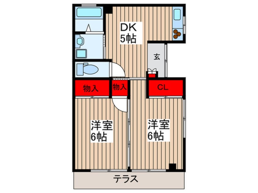間取図 ＳＥＡＮＡＳ京島(101)
