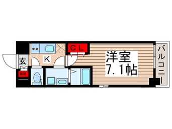 間取図 ラクラス下総中山