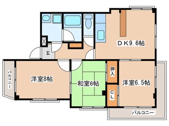 間取図 Forest茅ヶ崎