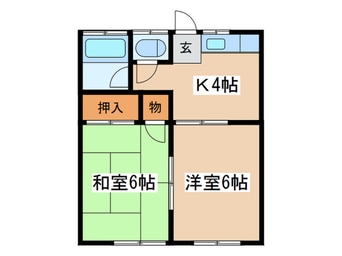 間取図 城南荘