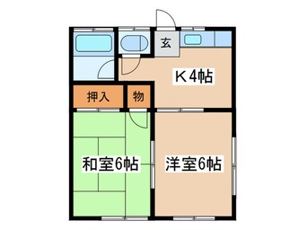 間取図 城南荘