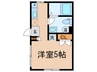 レガリア新丸子 1Rの間取り