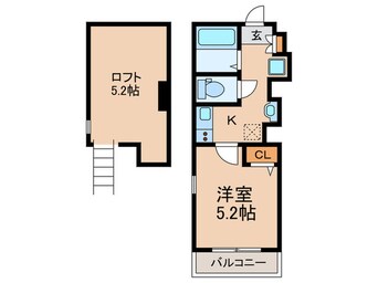 間取図 アトランティス朝霞