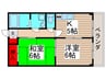 ア－バンハイツ梨本 2Kの間取り