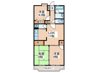 間取図 グランガーデン