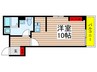 ＳＫビル拾参番館 1Rの間取り