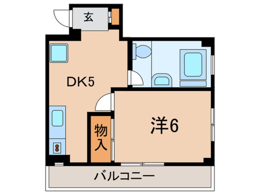 間取図 旗の台OKﾊｲﾂ