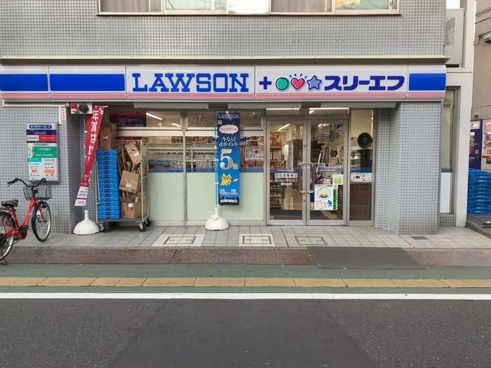 ローソン・スリーエフ旗の台店(コンビニ)まで183m 旗の台OKﾊｲﾂ