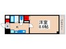 舞浜弐番館 1Kの間取り
