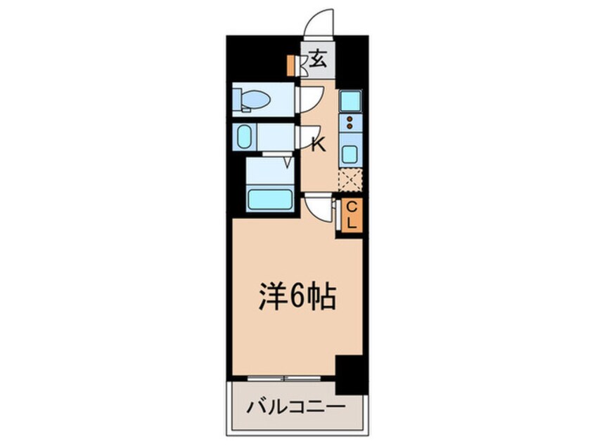 間取図 ディームス品川南大井