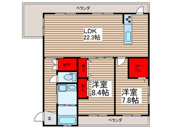 間取図 ベラ・フォルム