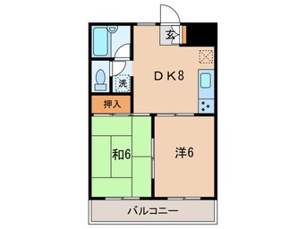 間取図 バイオレットＰ・Ｃ