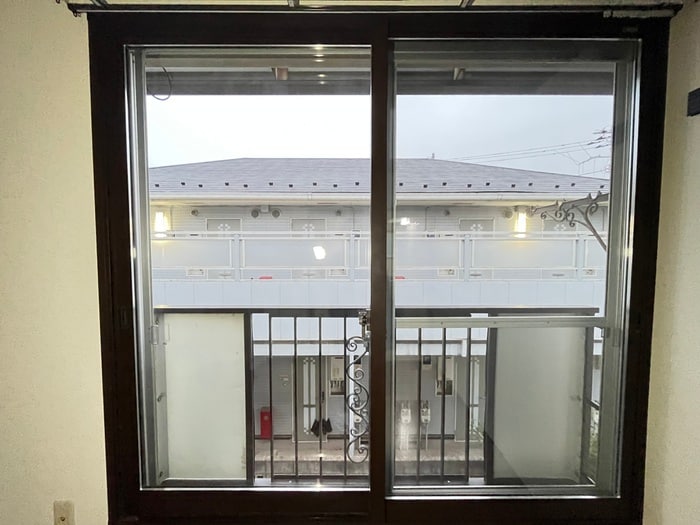 室内からの展望 ハイツ井上