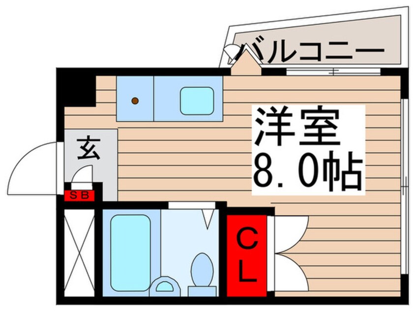 間取図 エルムーントビサン