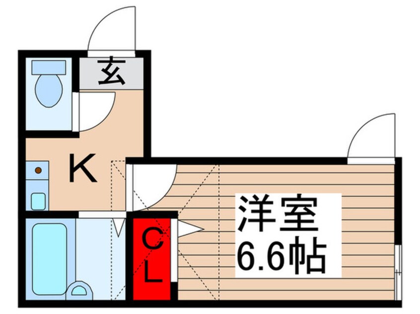 間取図 サザンロード江北