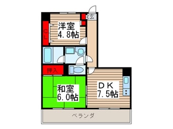 間取図 ロイヤルメゾン