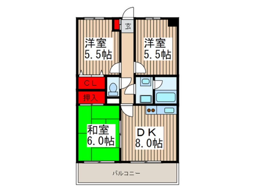 間取図 ロイヤルメゾン