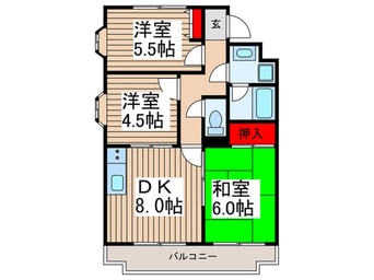 間取図 ロイヤルメゾン