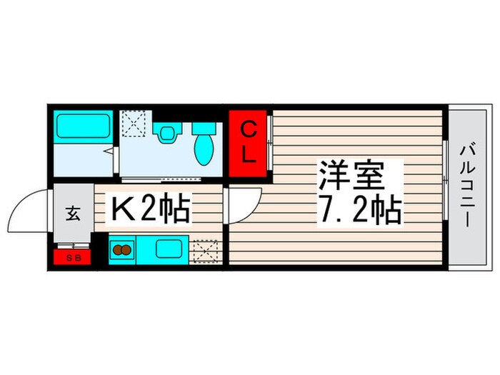 間取り図 カサベルデ