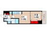 S-RESIDENCE押上Blossom 1DKの間取り