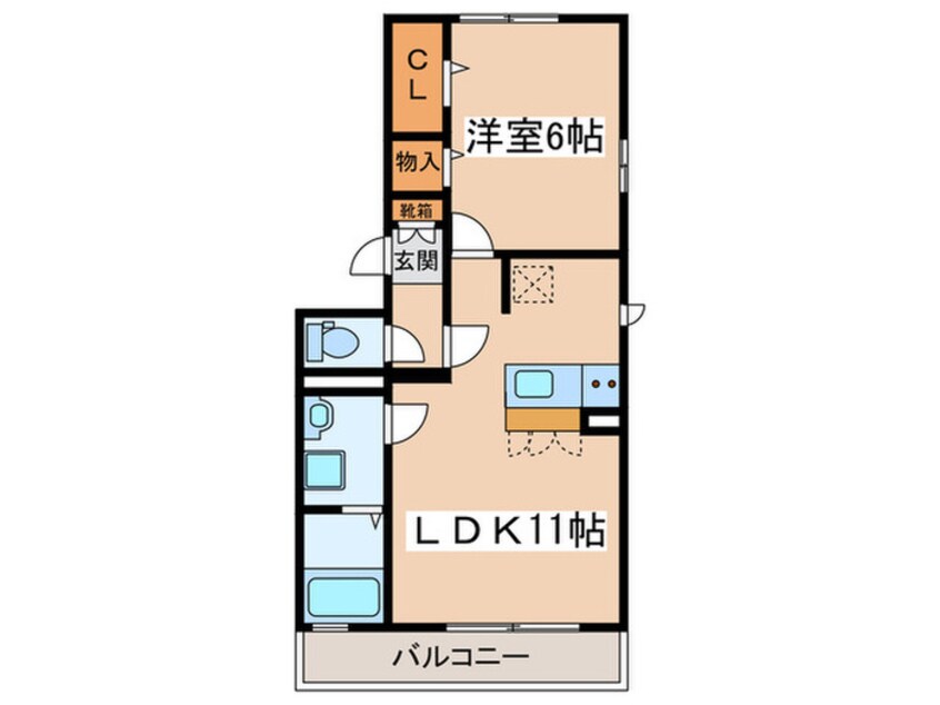 間取図 グランシャリオ