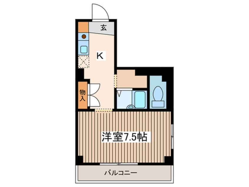 間取図 パンド－ラ御殿山