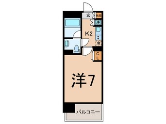 間取図 アクロス目黒(1101)