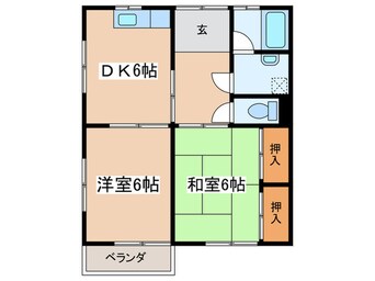 間取図 若宮ハイツ