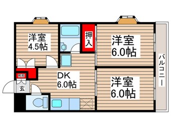 間取図 エスペランサ．エメ