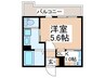 ベイルーム横浜鴨居 1Kの間取り
