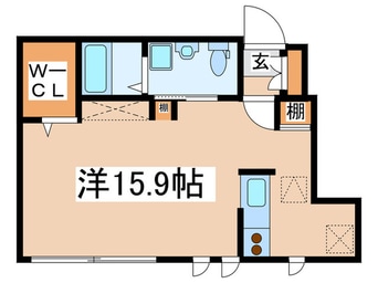 間取図 ヴィトラ－ジュ方南町