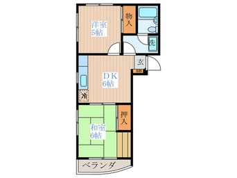 間取図 第一ハヤブサマンション