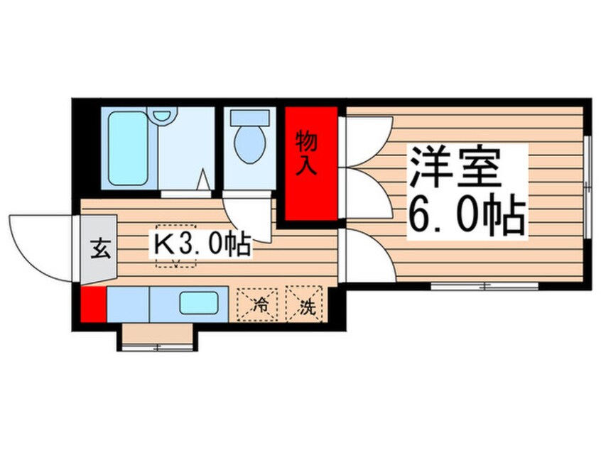 間取図 高砂コ－ポ