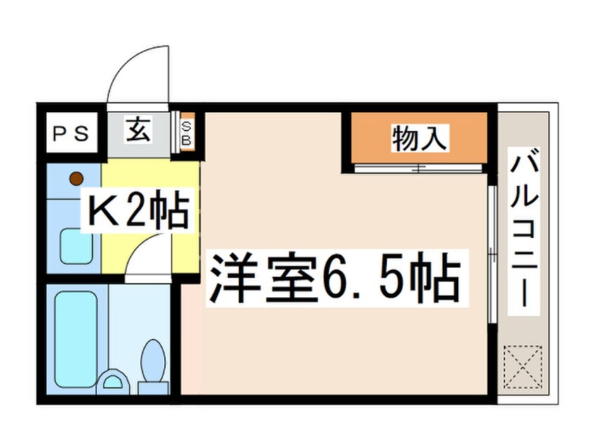 間取図 ディオネ経堂