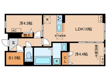 間取図 仮)世田谷区祖師谷2丁目ﾌﾟﾛｼﾞｪｸﾄ