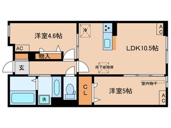 間取図 仮)世田谷区祖師谷2丁目ﾌﾟﾛｼﾞｪｸﾄ