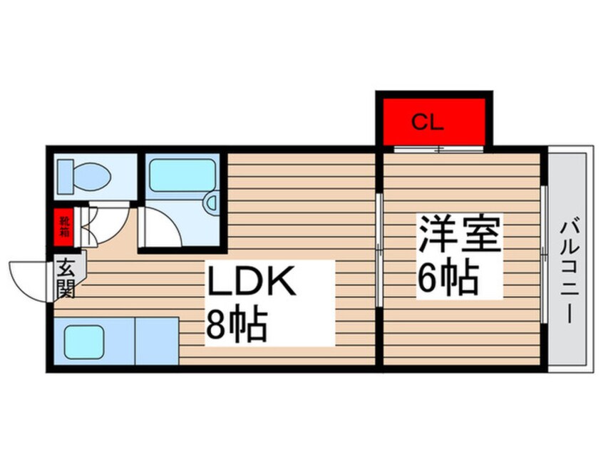 間取図 コ－ポあけぼの