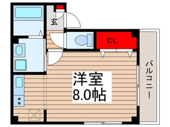 間取図 センタービレッジ八柱