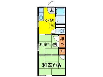 間取図 ハイムむさしの