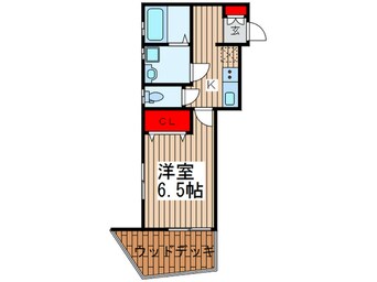 間取図 パルトゥネール蓮田