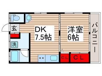 間取図 第２メゾン若竹