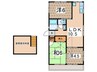 ハイツ日光２ 3LDKの間取り