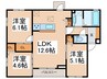 Ｃｌａｉｒｅａ 3LDKの間取り