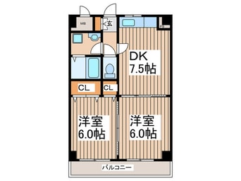 間取図 ＡＴＲＥ中央林間