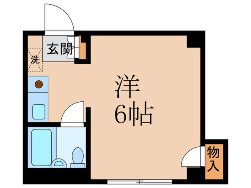 間取図 パラスト谷口