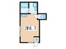 グレーシア 1Rの間取り